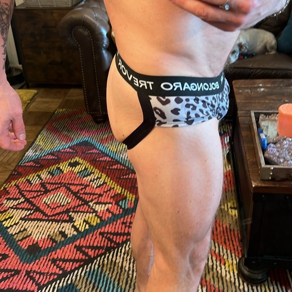 Sexy men’s jockstrap in animal print - Picture 3 of 9